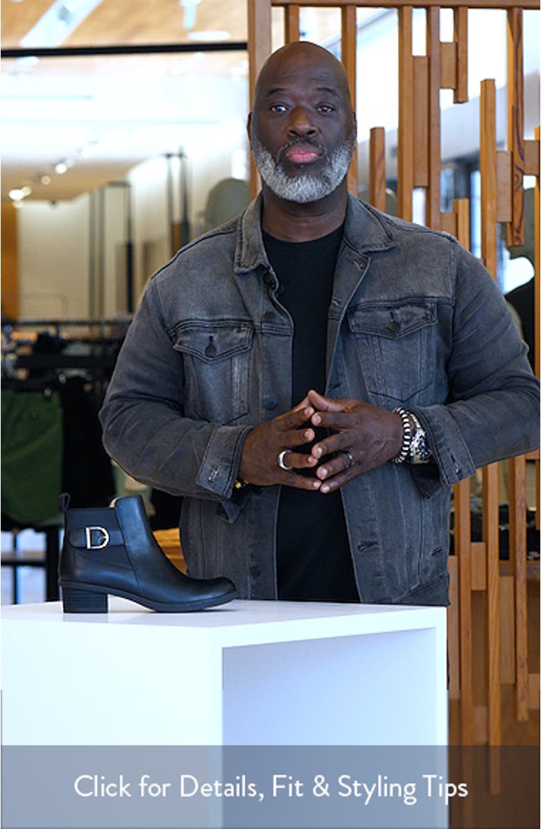 DeeDee Waterproof Western Bootie, sales video thumbnail