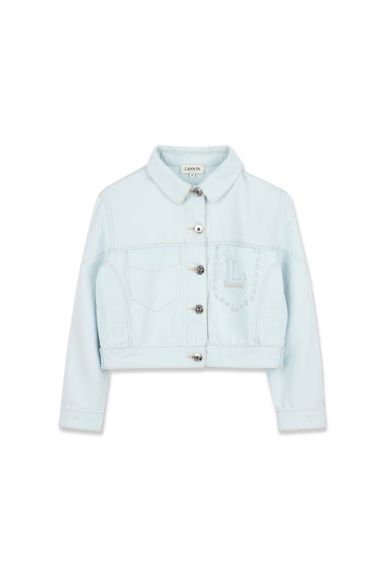 DENIM JACKET, Alternate, color, Blue