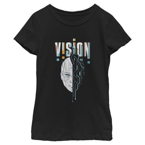 Girls' Circuit Face Short Sleeve T-shirt