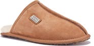 Australia Luxe Collective Suede Closed Genuine Shearling Lined Mule
