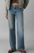 MANGO TEEN Low Rise Straight Leg Jeans