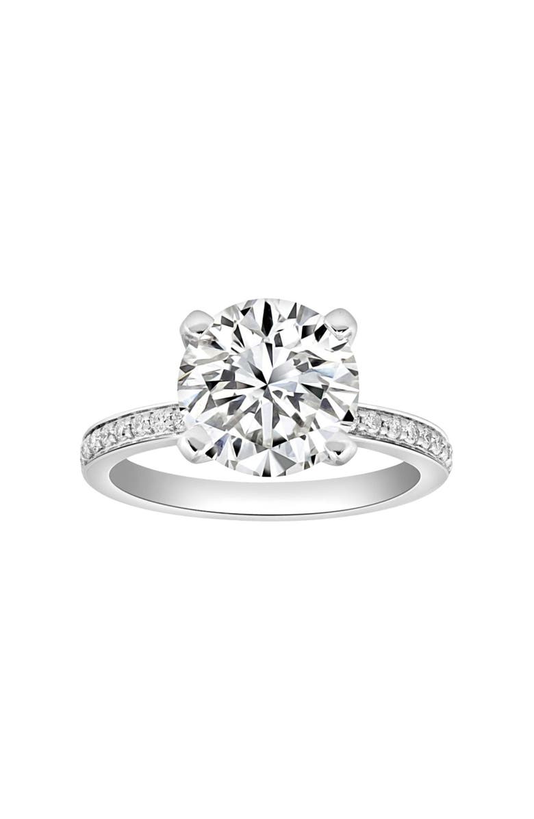Bliss Diamond Certified 3 1/4Ct Lab Grown Diamond Engagement Ring in 14k Gold, Main, color, 
