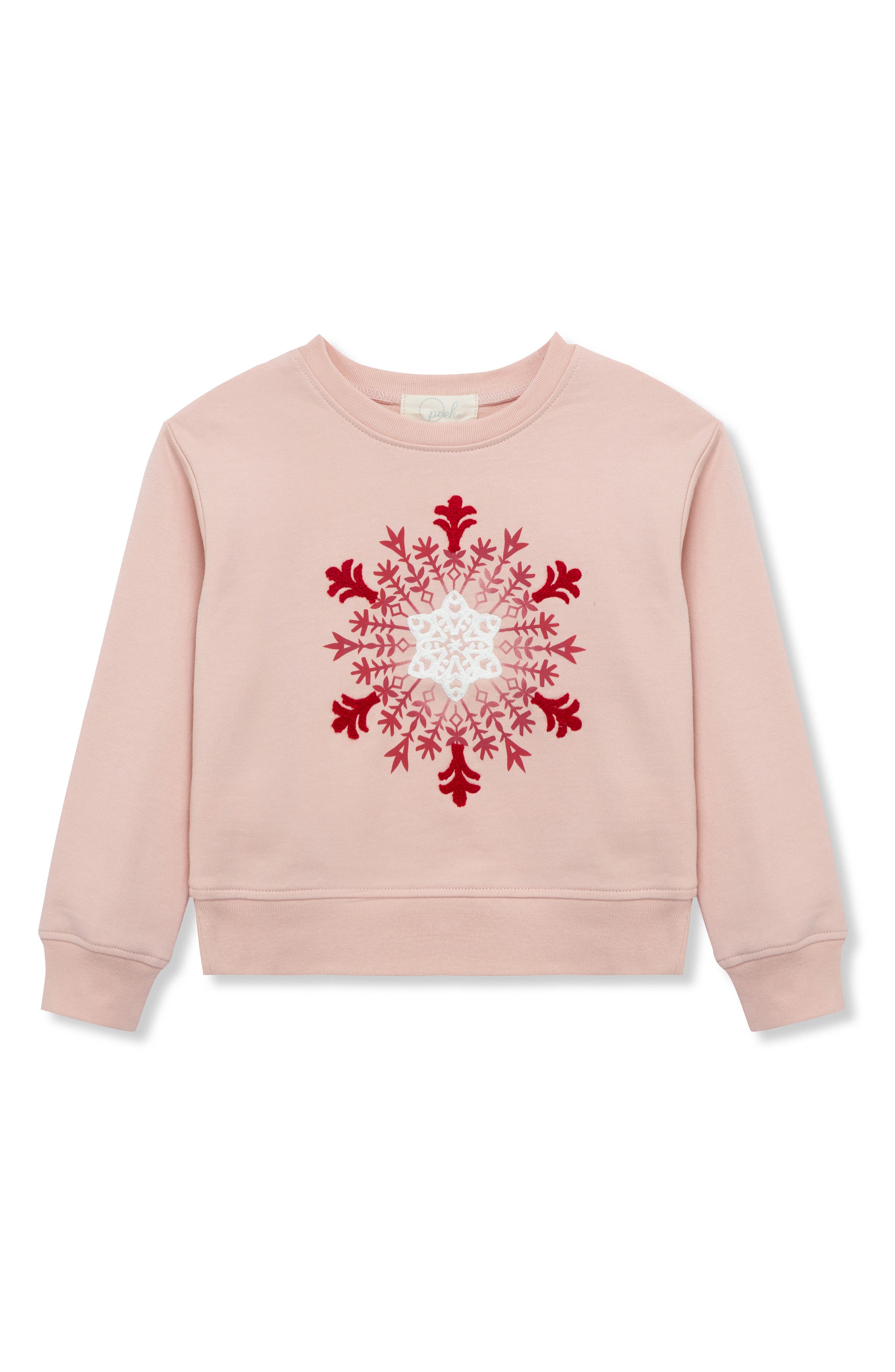 Peek Aren't You Curious Kids' Snowflake Pullover