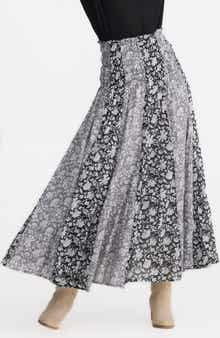 Talisman the Label Balmoral Print Maxi Skirt