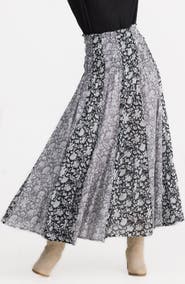 Talisman the Label Balmoral Print Maxi Skirt