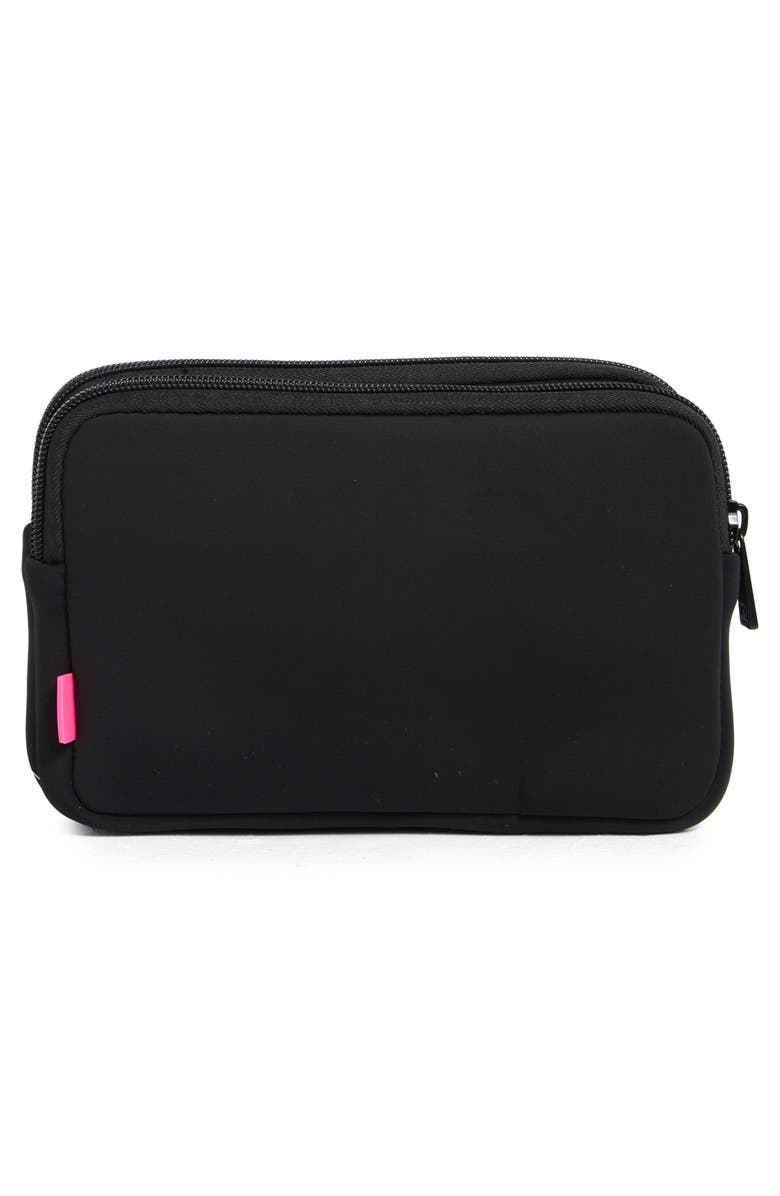 MYTAGALONGS Double Zip Easy View Zip Pouch, Alternate, color, Black