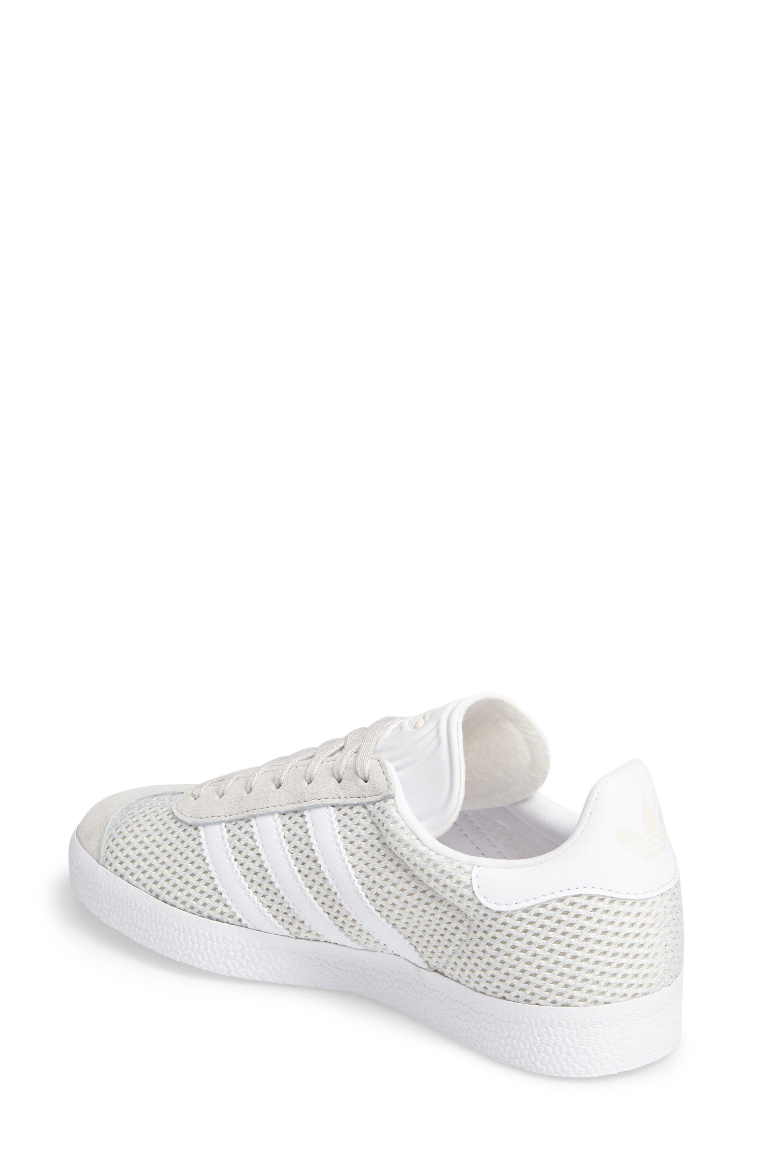Gazelle Sneaker, Alternate, color, TALC/ WHITE/ TALC