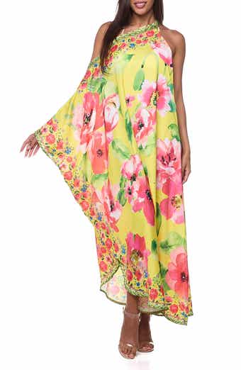 RANEES One-Shoulder Cover-Up Maxi Dress