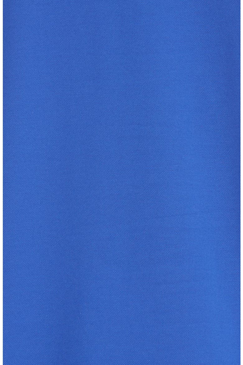 Medusa Appliqué Cotton Polo Shirt, Alternate, color, BLUE