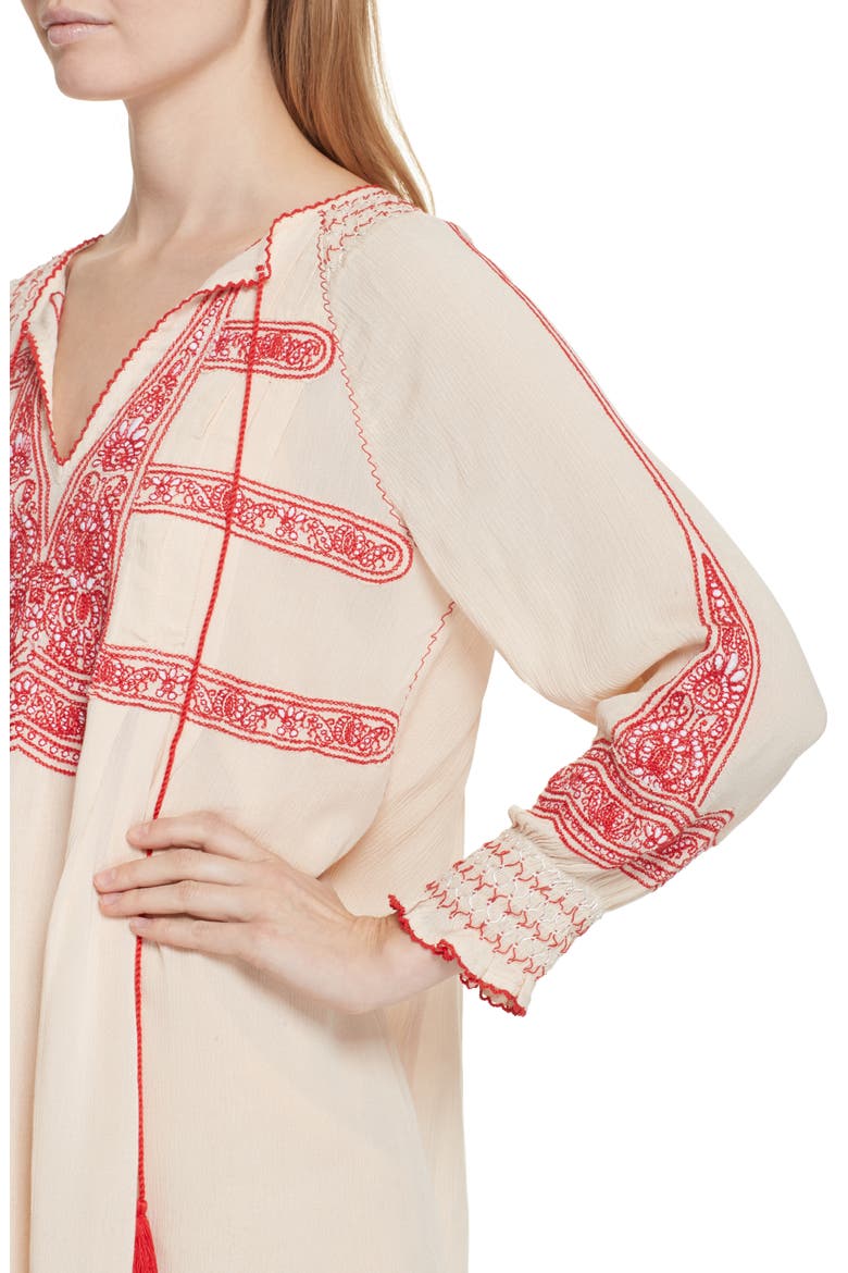 Wind Willow Minidress, Alternate, color, IVORY