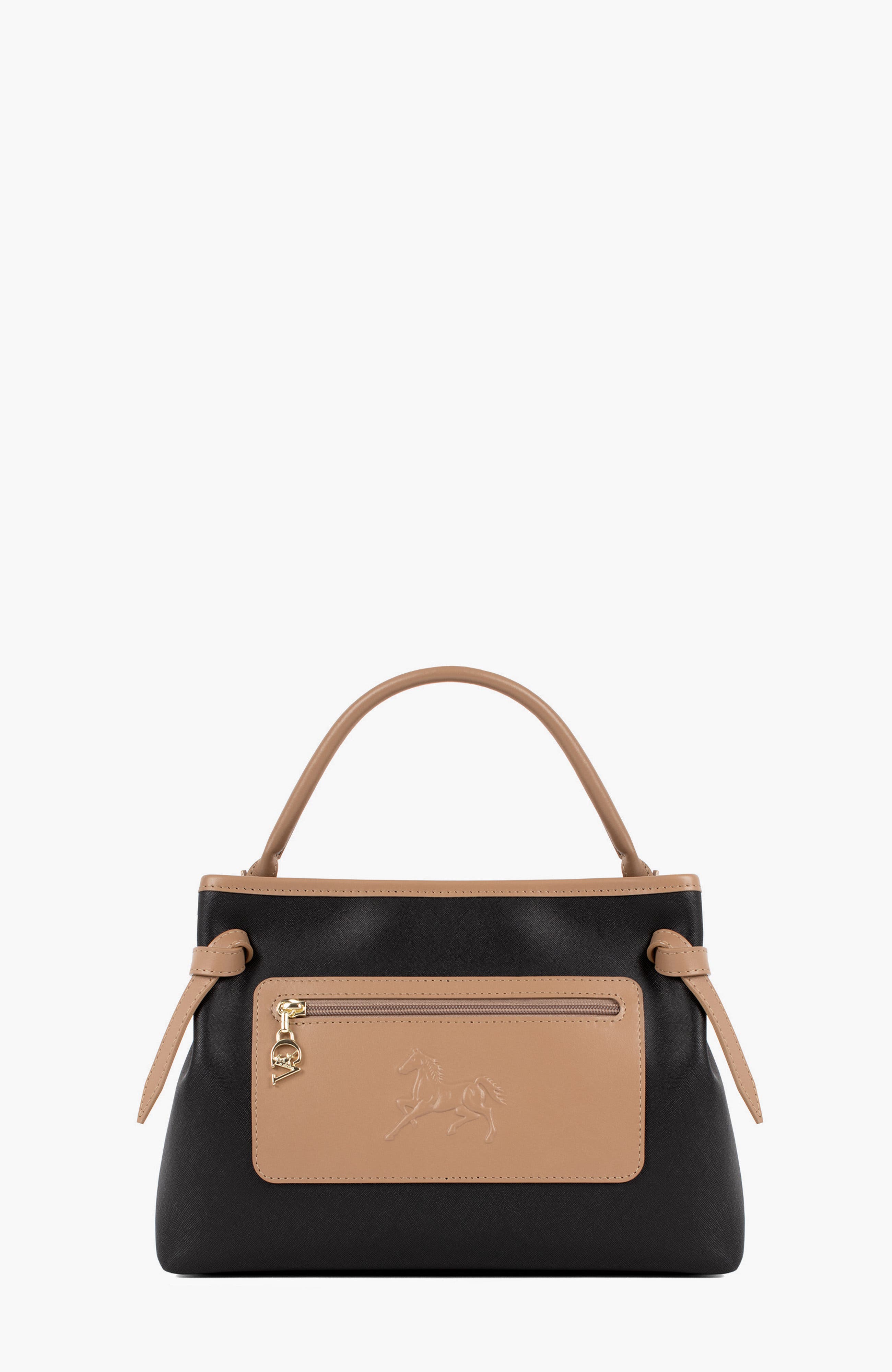 Horse By Cavalinho 627 Handbag, Main, color, Sand / Black