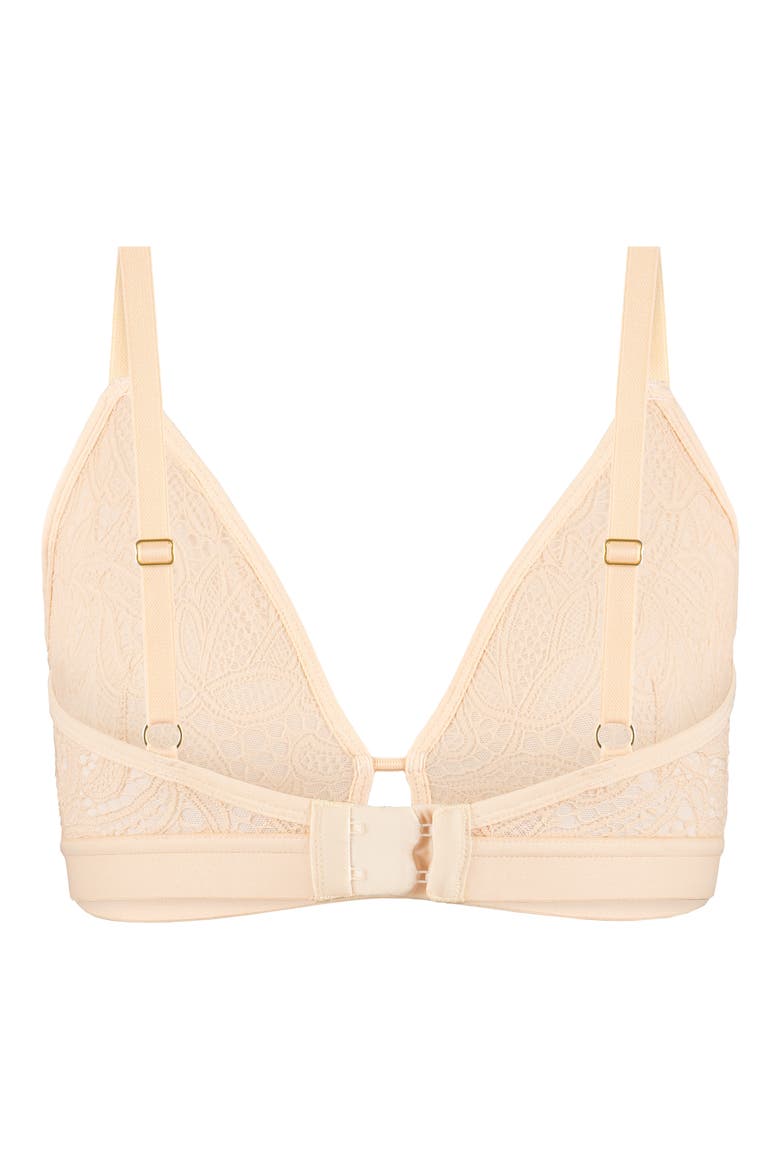 The Palm Lace Busty Bralette, Alternate, color, TOASTED ALMOND