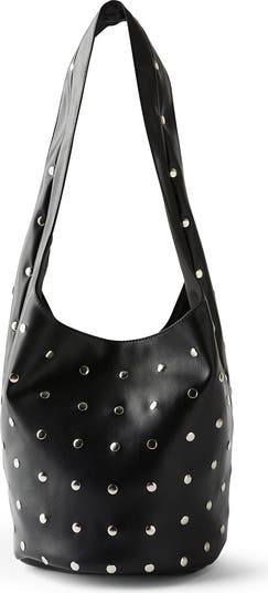 Lia Studded Bucket Bag