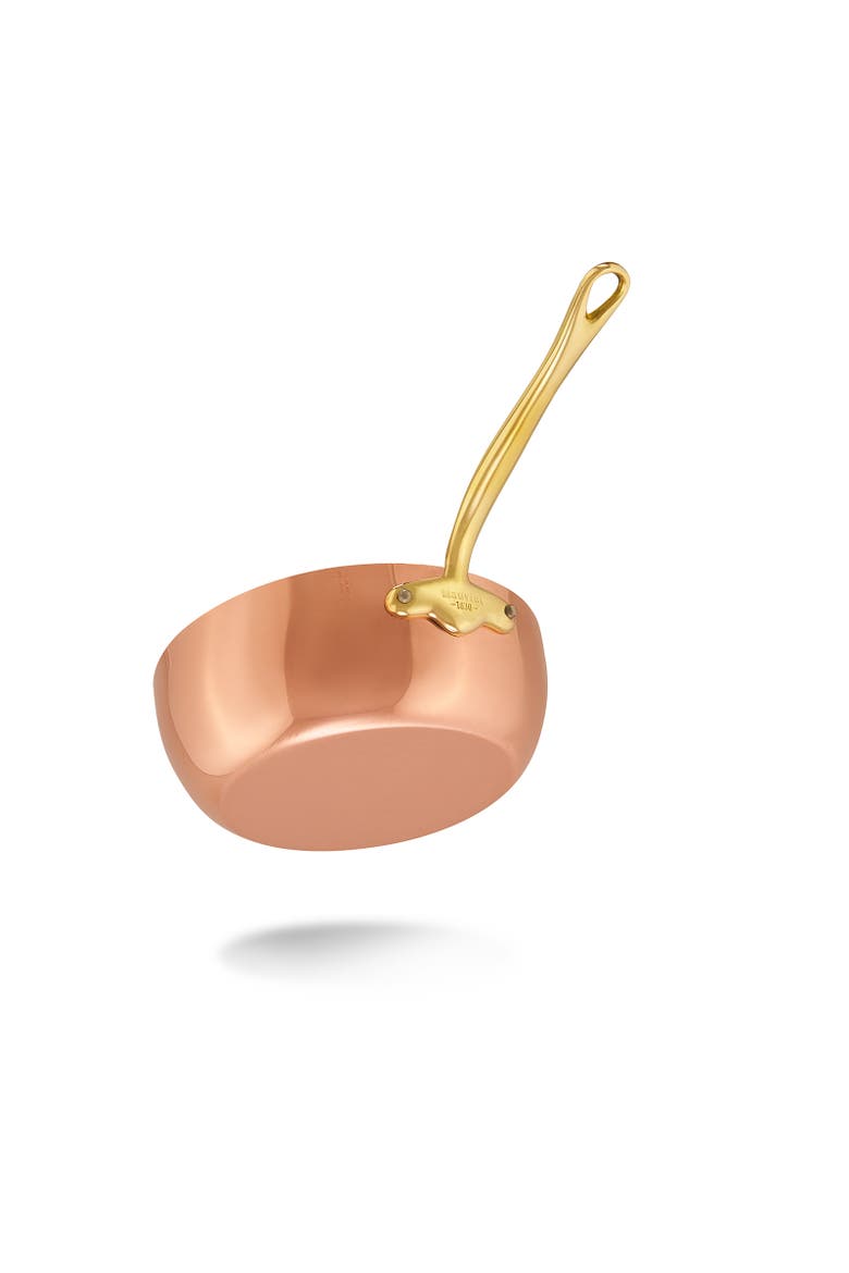 M'Heritage 150 B Copper & Stainless Steel Curved Splayed Sauté Pan With Lid, 2-Quart, Alternate, color, Copper