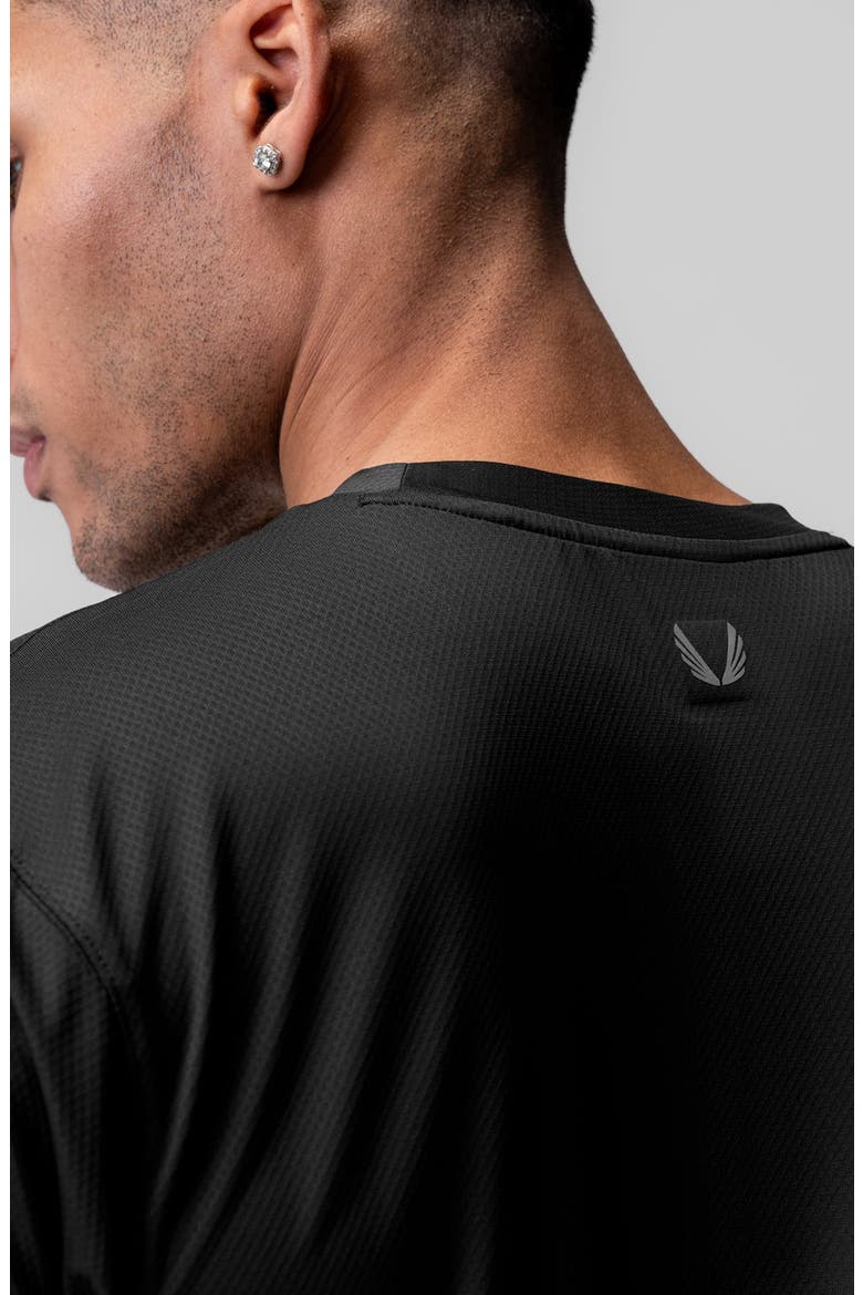 AeroSilver Essential Tee, Alternate, color, Black/ASRV