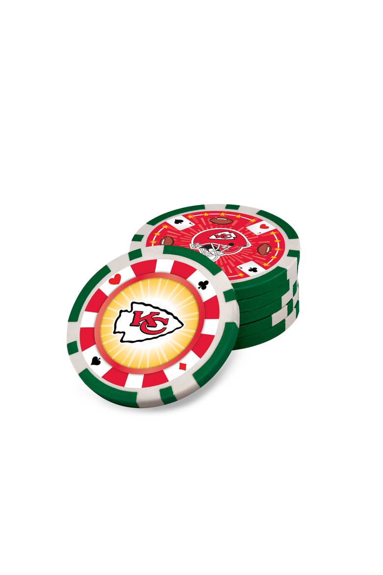 Kansas City Chiefs 300 Piece Poker Set, Alternate, color, Multicolor