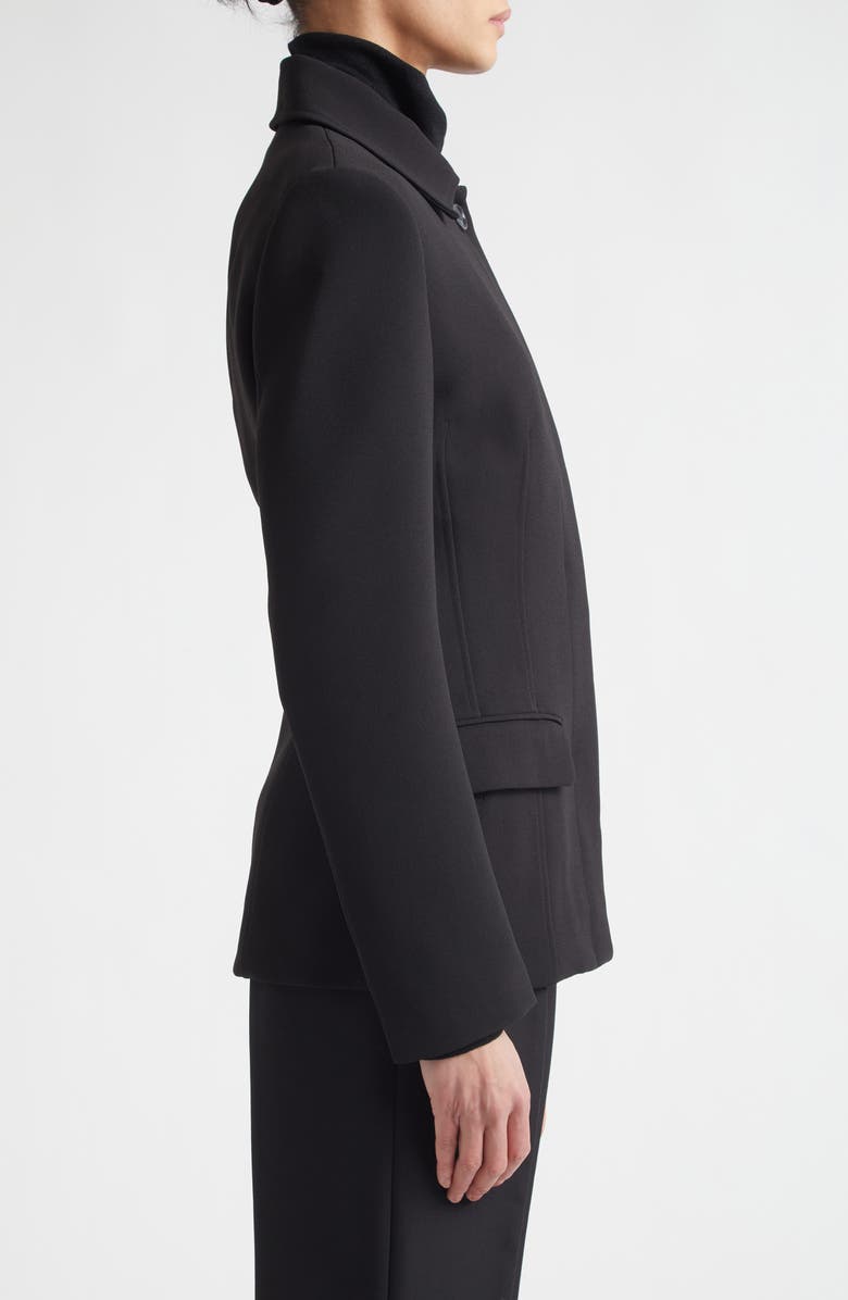 TOTEME Cinched Pocket Jacket, Alternate, color, Black