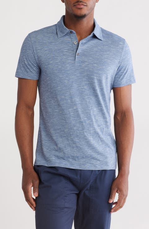 Fenton Space Dye Cotton Polo