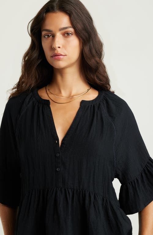 TREASURE & BOND TREASURE & BOND RUFFLE PEPLUM TOP 