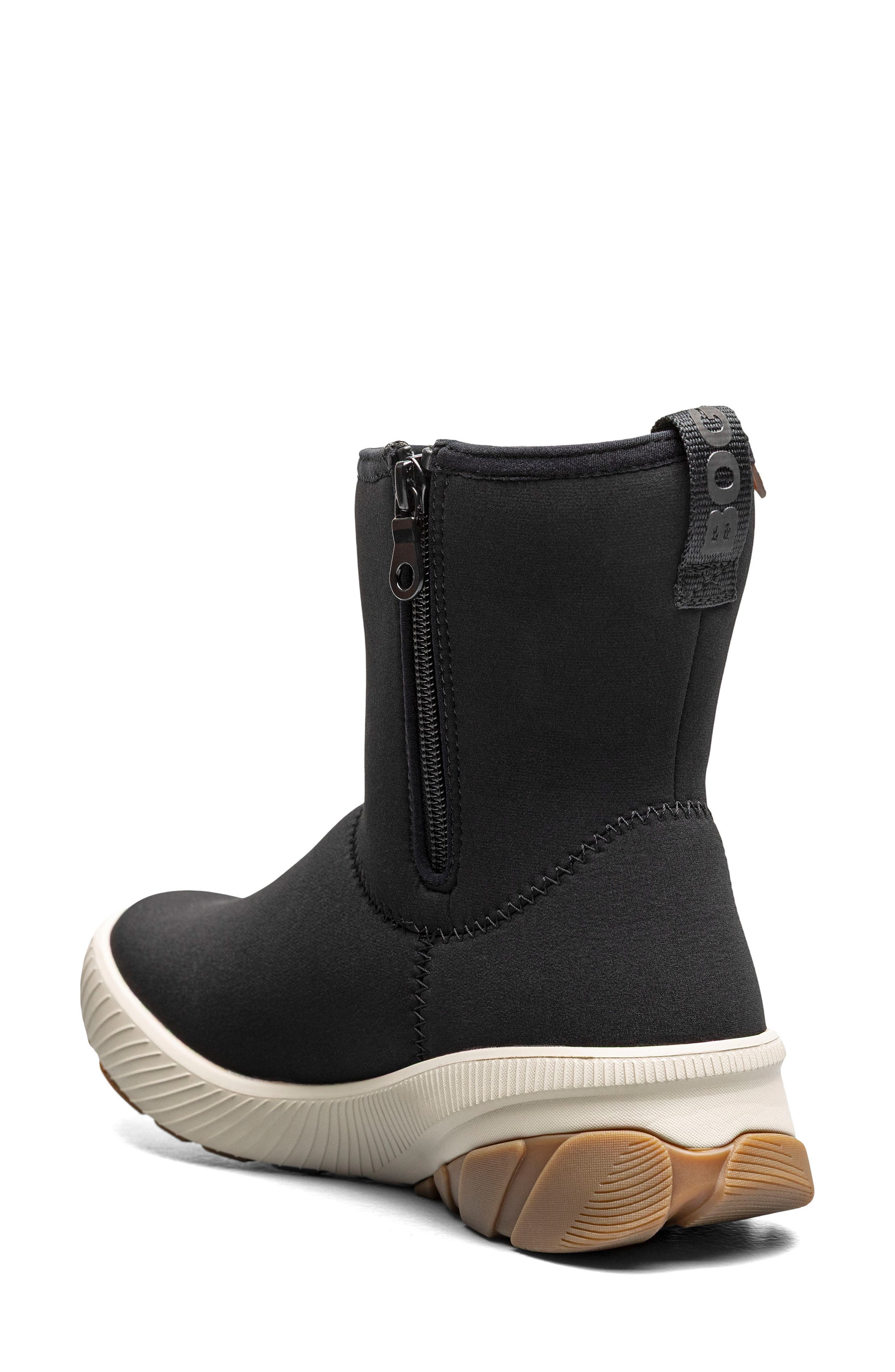 Coral Mid Bootie, Alternate, color, BLACK