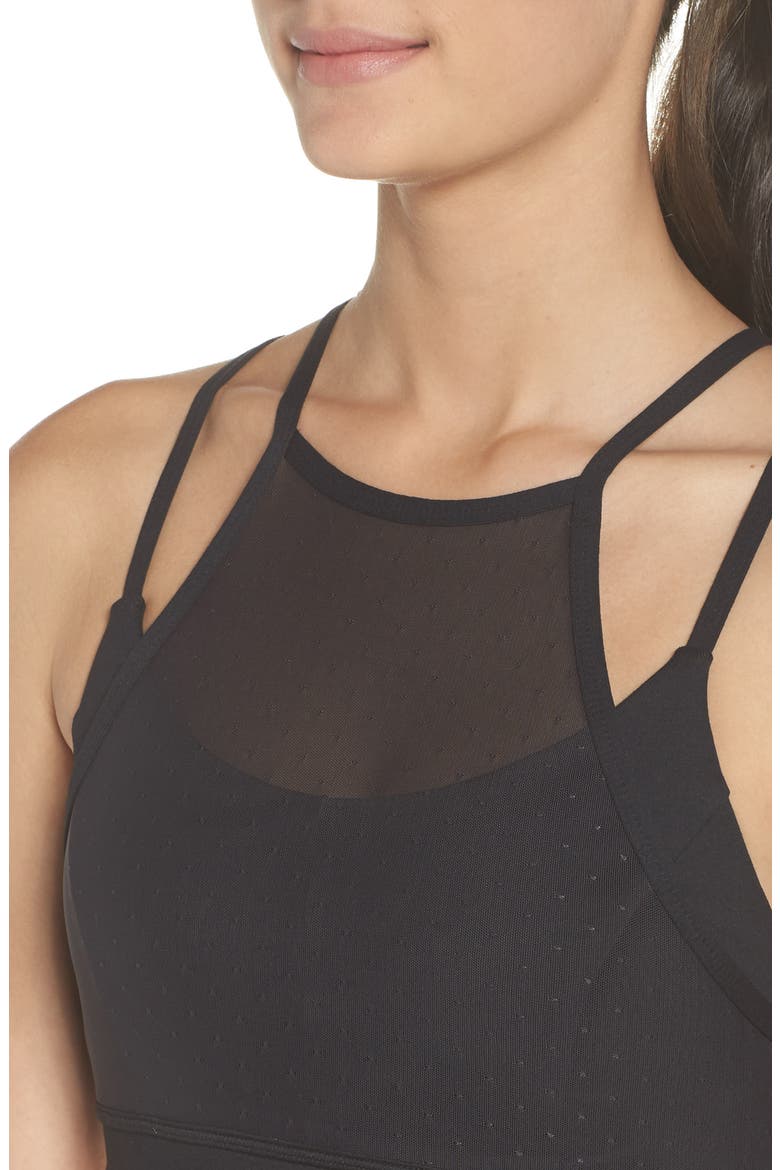 So Stunning Sports Bra, Alternate, color, BLACK