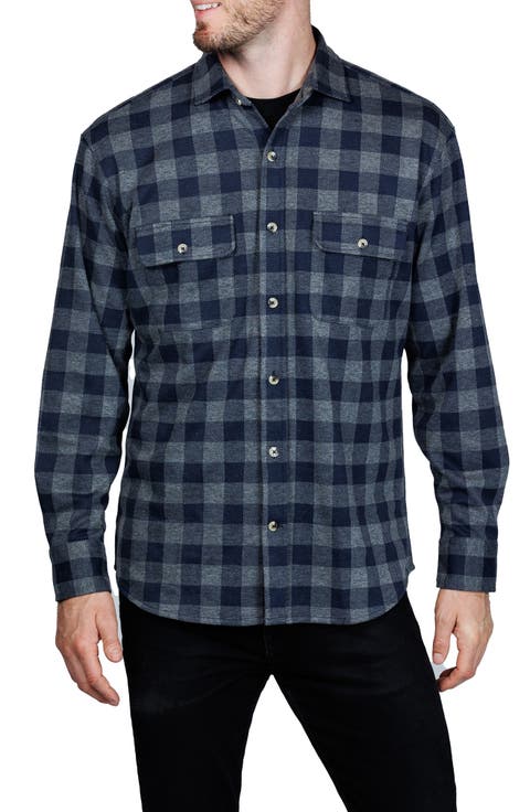 Super Soft Plaid Sweater Shirt
