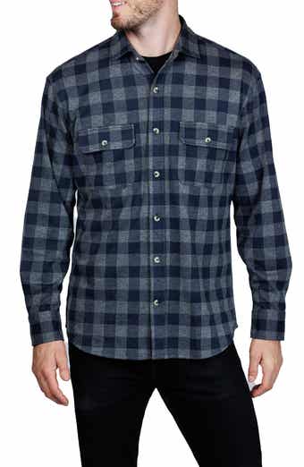 TailorByrd Super Soft Plaid Sweater Shirt