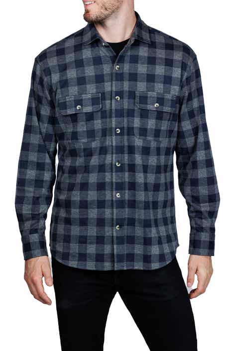 TailorByrd Super Soft Plaid Sweater Shirt