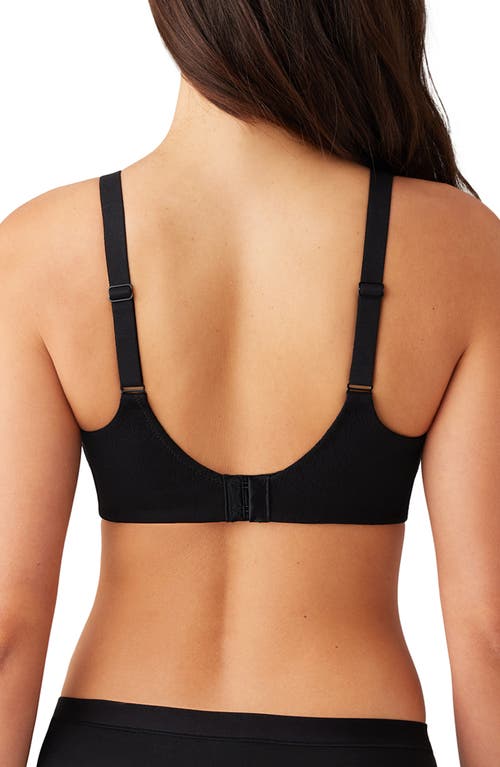 Wacoal Bodysuede Ultra Full-figure Bra 85814 In Black