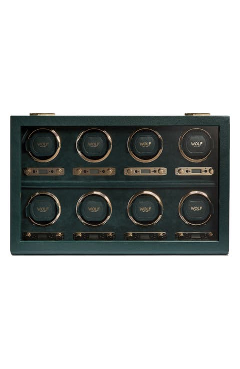British Racing 8 Piece Watch Winder
