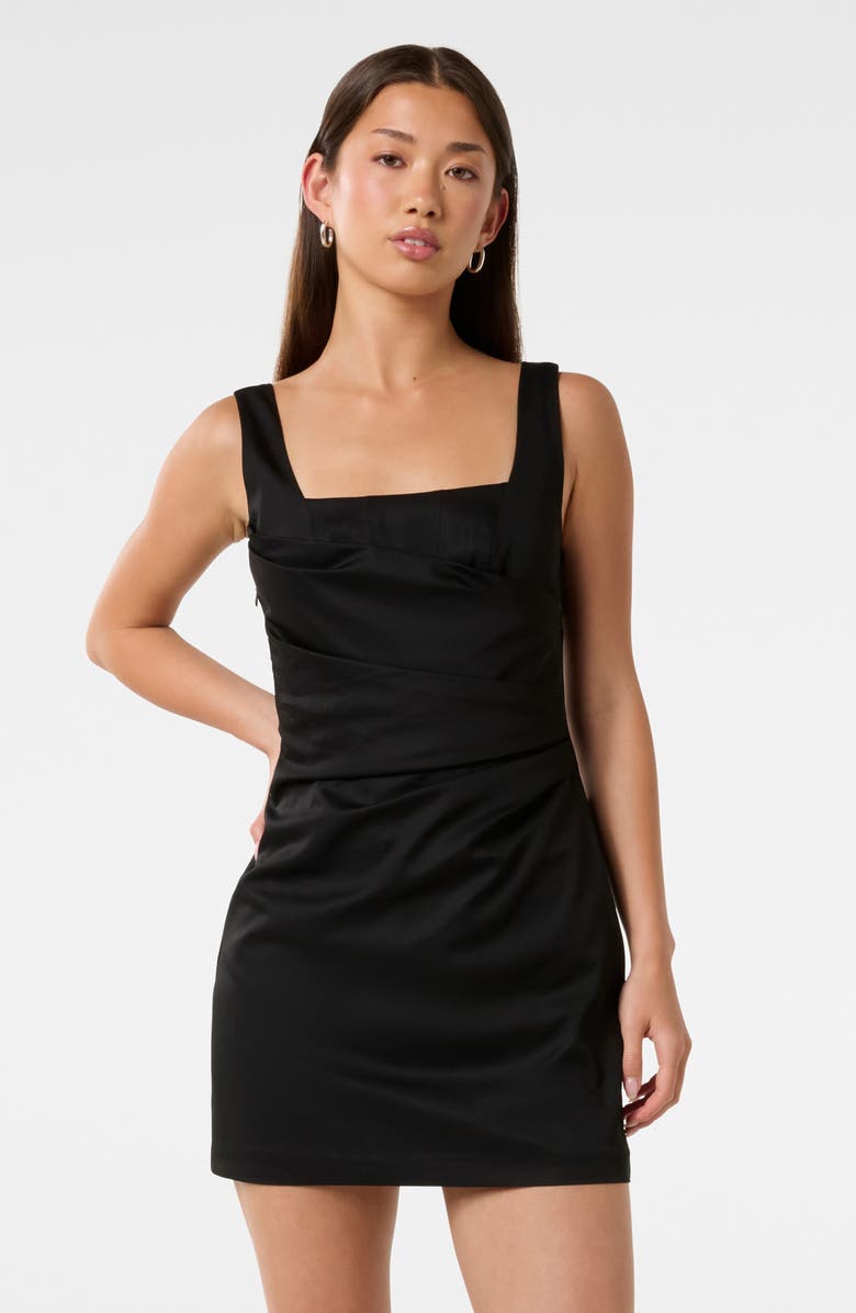 Ever New Annabella Ruched Minidress, Alternate, color, 