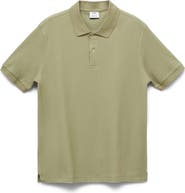 MANGO Regular Fit Cotton Piqué Polo