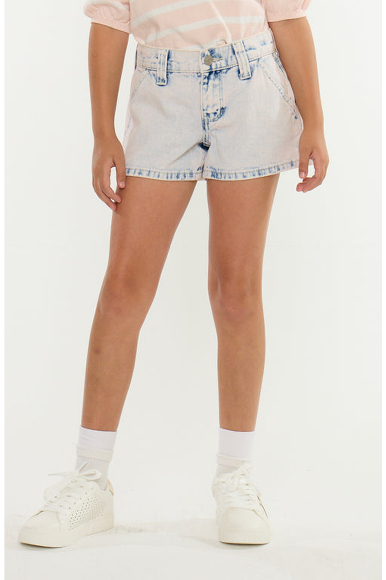 Scarlett Mid Rise Shorts, Main, color, Dusty Pink