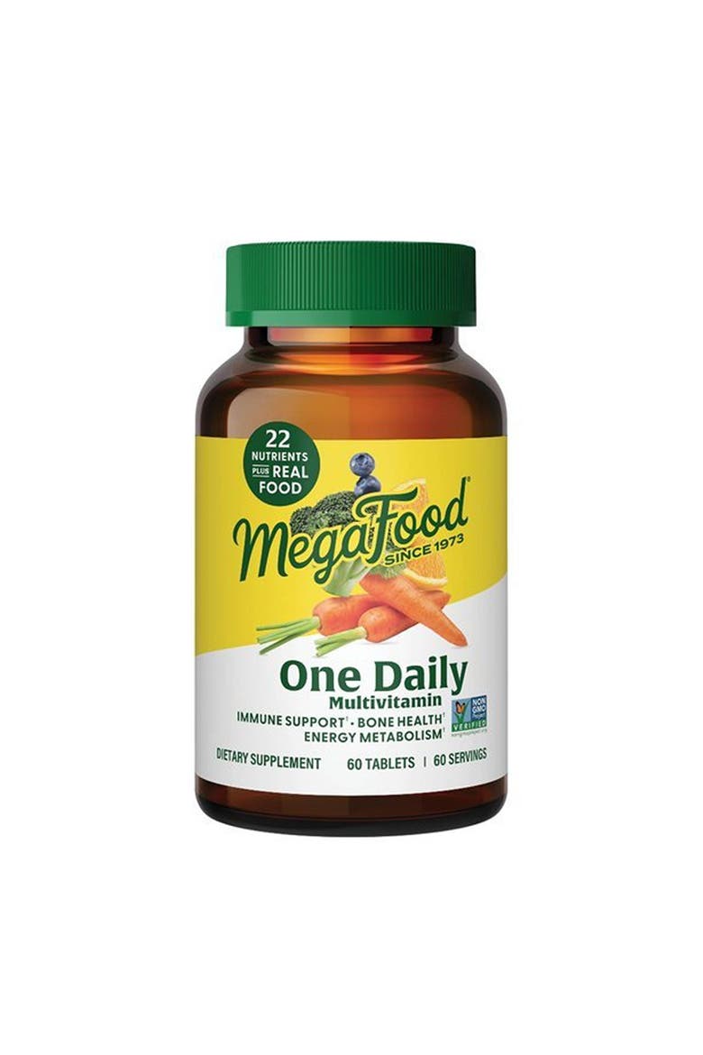 One Daily Multivitamin for Women and Men, Vegetarian, Non-GMO, 60 Tablets, Main, color, None