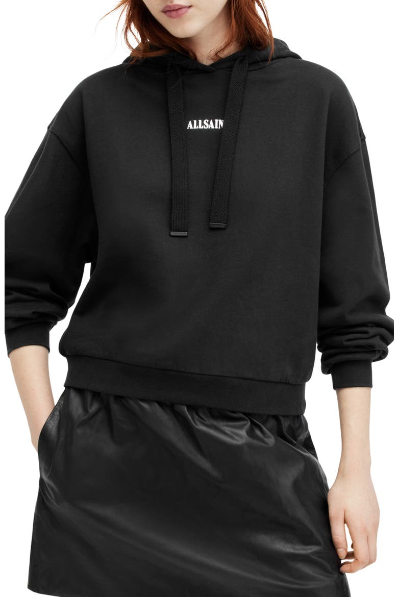 Fortuna Pippa Hoodie, Main, color, BLACK