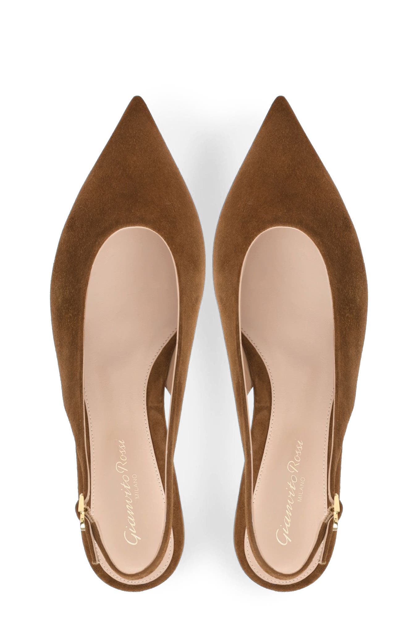 Gianvito Rossi Robbie Sling 05, Alternate, color, Black Patent