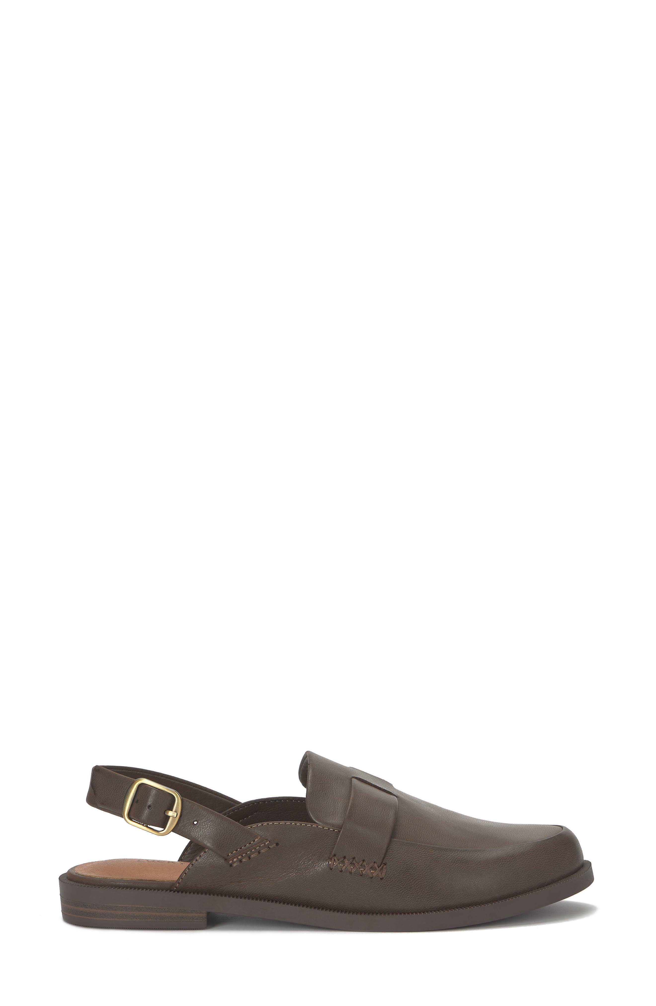 Louissa Slingback Loafer, Alternate, color, DARK BROWN