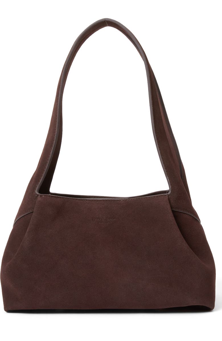 rag & bone Slade Suede Shoulder Bag, Main, color,