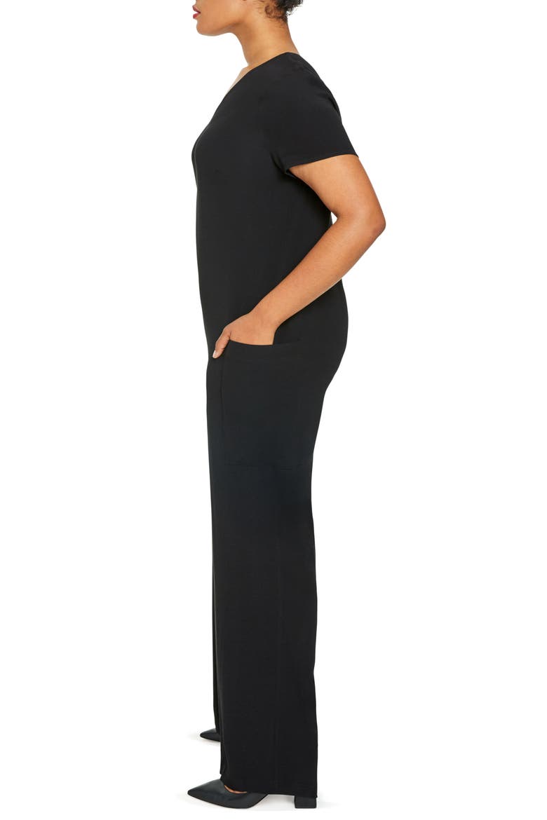 Enza Jumpsuit, Alternate, color, BLACK