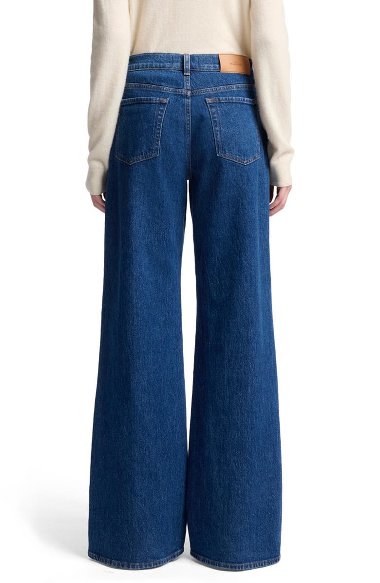 7 For All Mankind Lotta High Waist Wide Leg Jeans, Alternate, color, Artifact