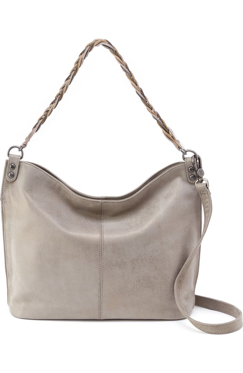 HOBO Pier Leather Shoulder Bag, Main, color,