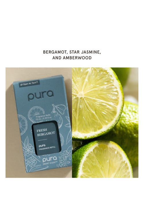Pura 2-pack Diffuser Fragrance Refills In Fresh Bergamot
