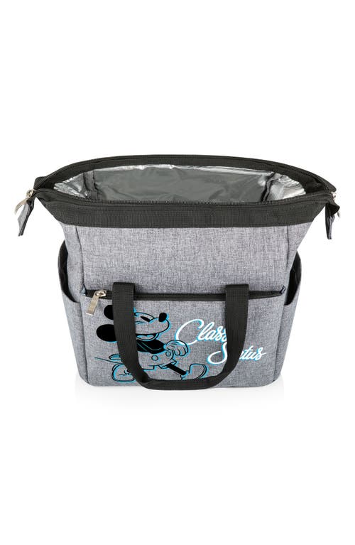 Picnic Time X Disney® Mickey Mouse On The Go Cooler Tote Bag In Gray