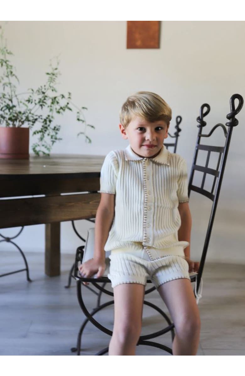 Ely's & Co. Looms Stitch Collection - Whip Knit Top, Alternate, color, Natural