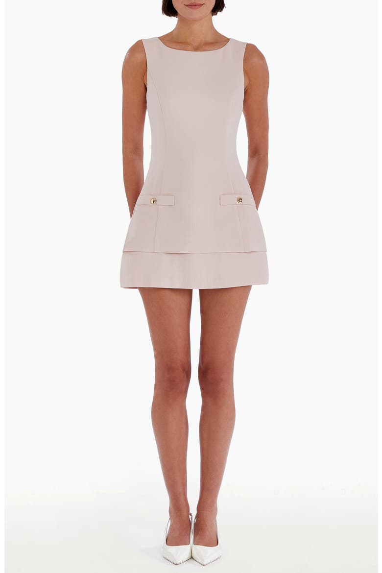 Maven Sleeveless Skort Romper, Main, color, MOCHI
