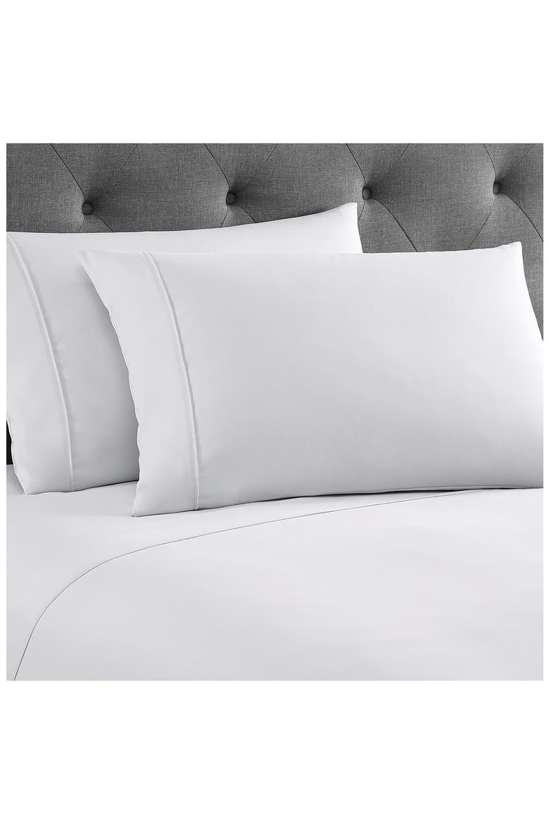 Nieva Set of 2 Cooling Percale Pillowcases, Main, color, STONE