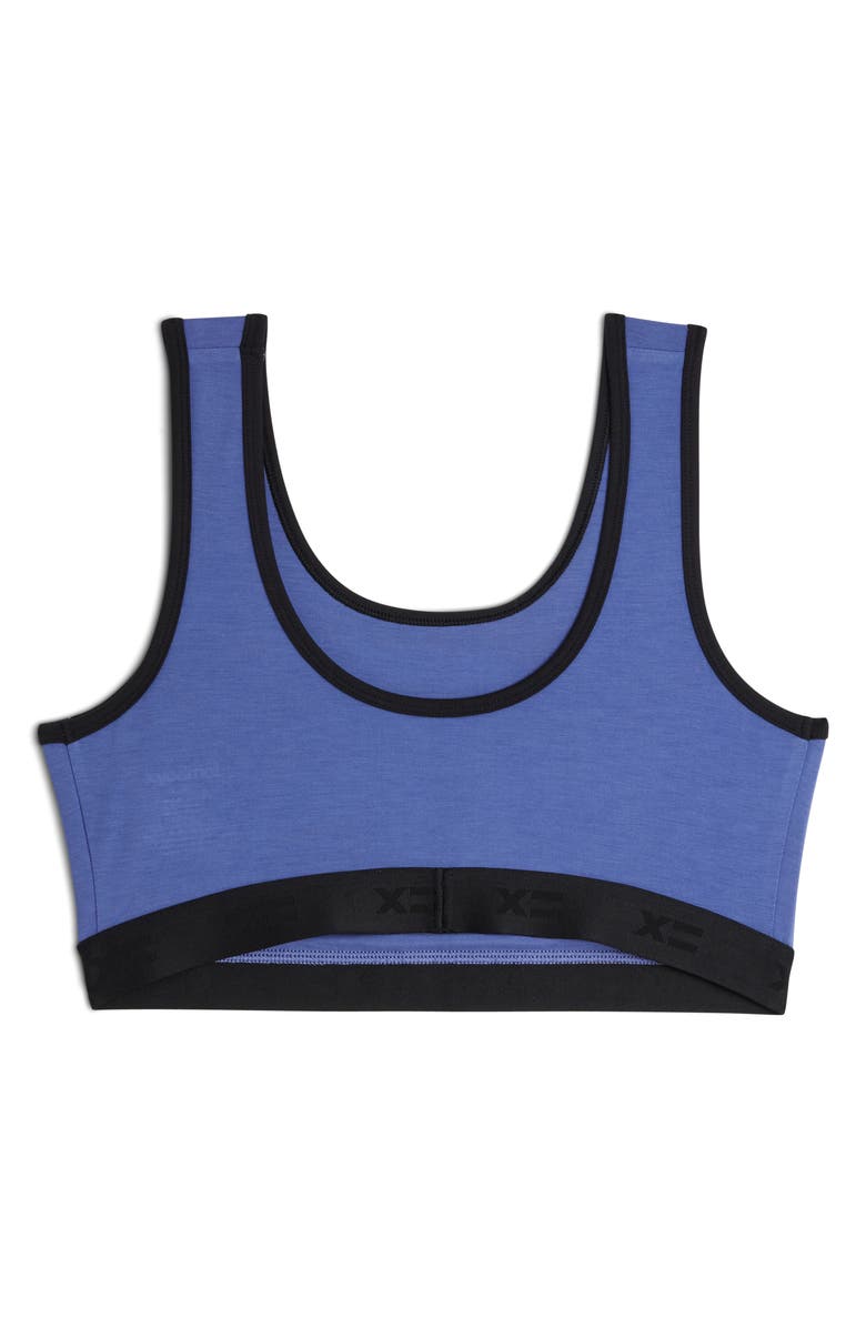 TomboyX Essential Soft Bra, Alternate, color, Purple Storm