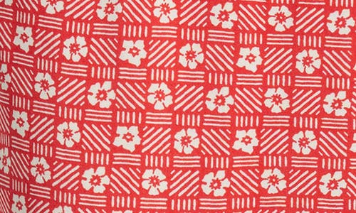 Rip Curl Cala Mayor Midi Skirt In Red