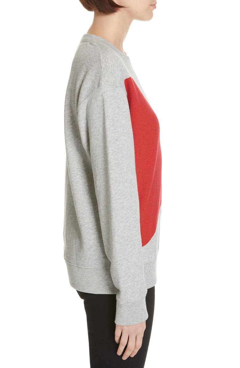 Kate Spade New York heart sweatshirt, Alternate, color, 