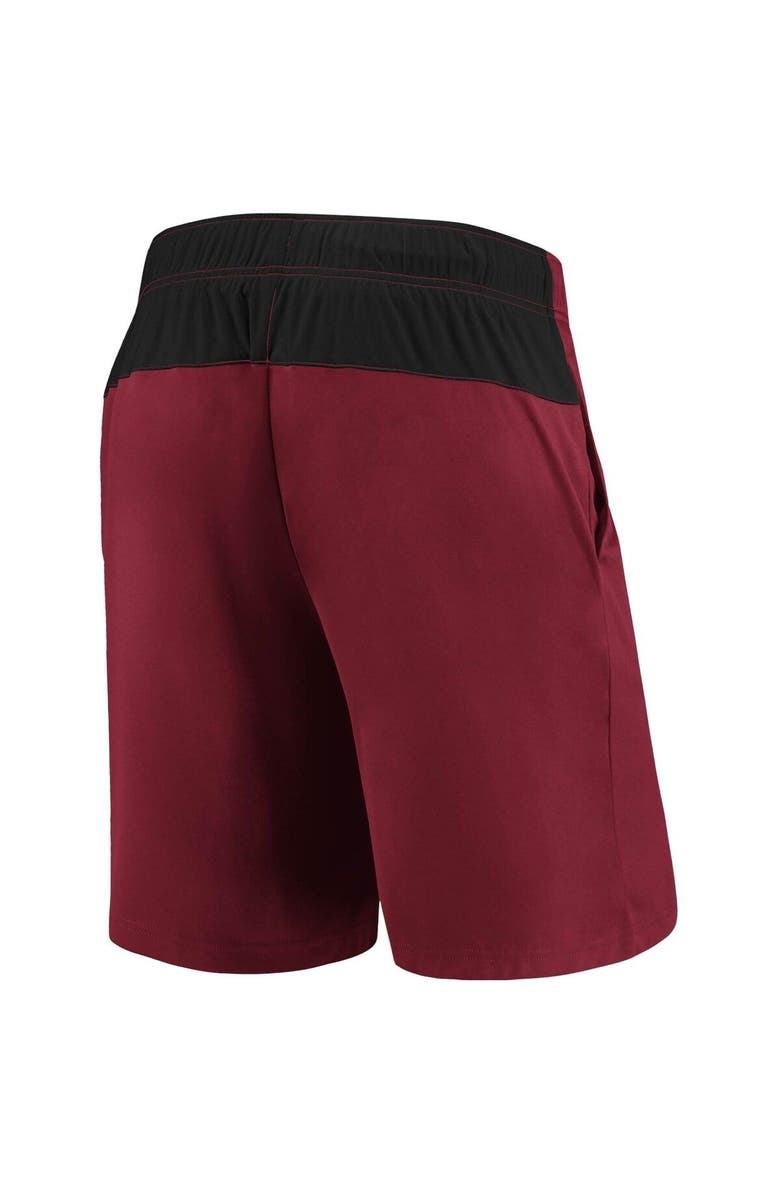 FANATICS Men's Fanatics Branded Garnet Atlanta United FC Primary Logo Shorts, Alternate, color, Garnet